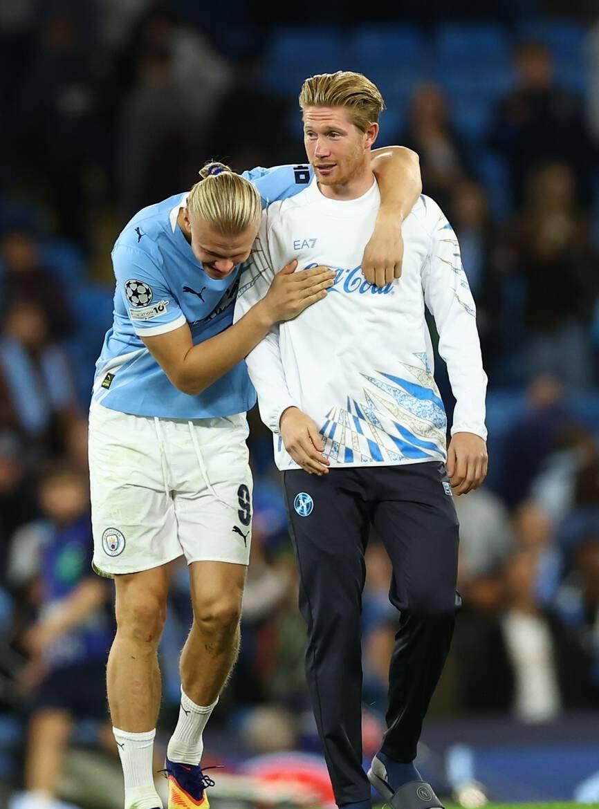 黑白体育- 德布劳内门将 